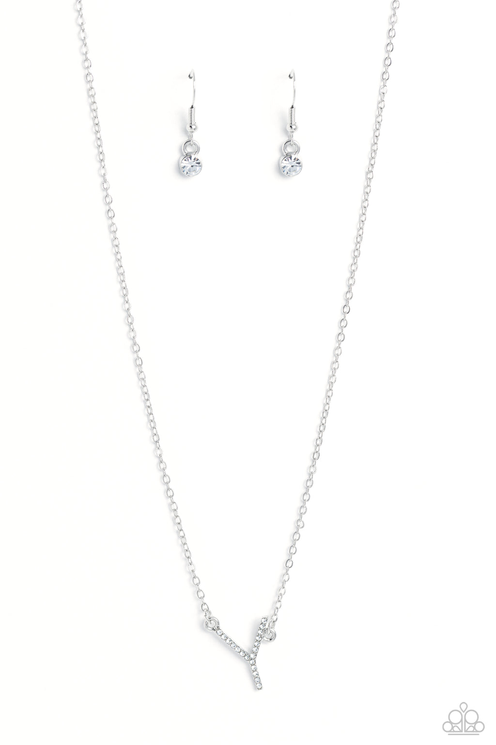 five-dollar-jewelry-initially-yours-y-white-paparazzi-accessories
