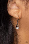 INITIALLY Yours - B - White Necklace - Paparazzi Accessories