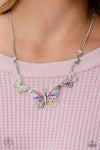 The FLIGHT Direction - Multi Necklace - Paparazzi Accessories