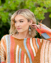 Highland Haute - Blue Earrings - Paparazzi Accessories