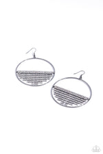 five-dollar-jewelry-fierce-fringe-black-earrings-paparazzi-accessories