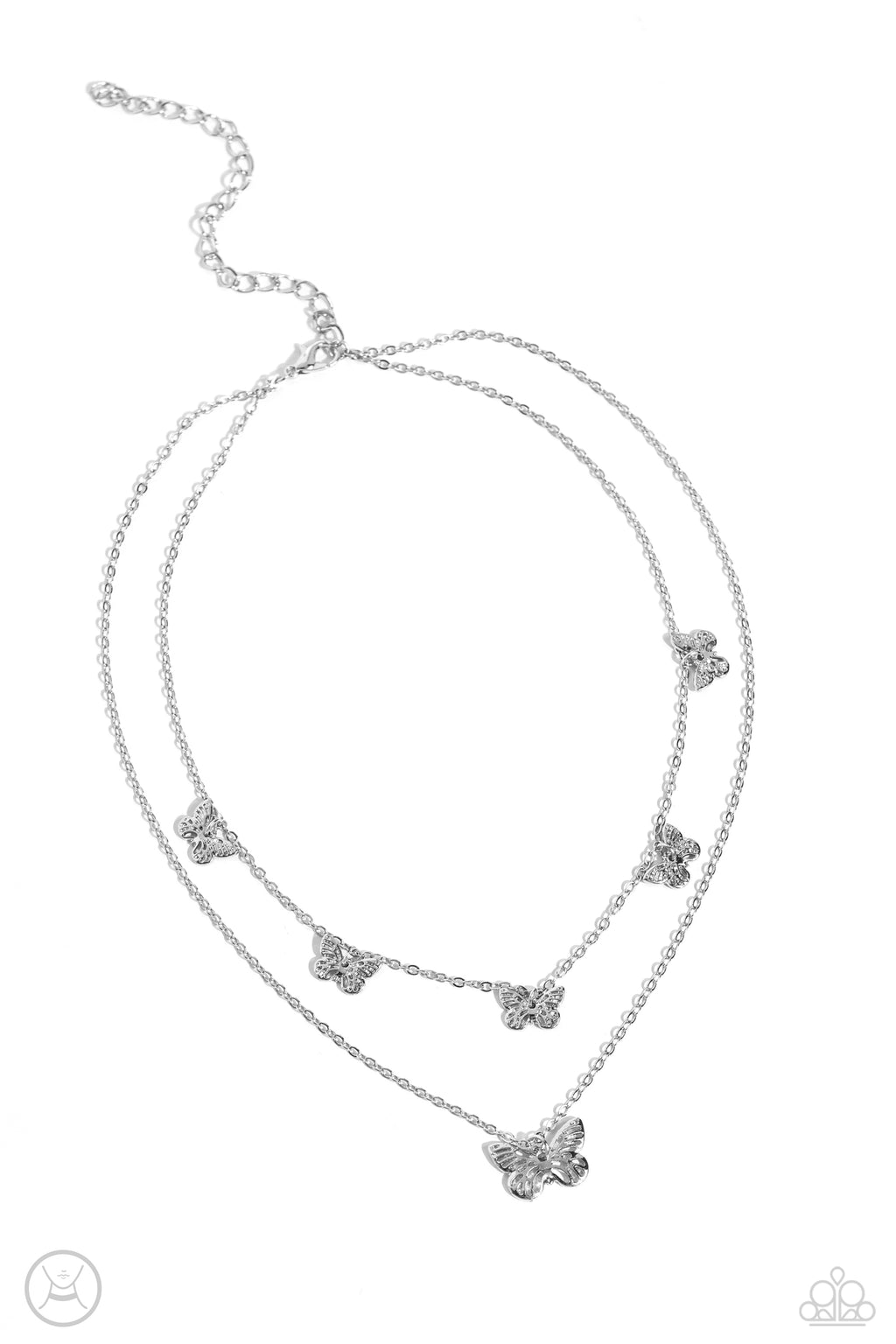 five-dollar-jewelry-butterfly-beacon-silver-necklace-paparazzi-accessories