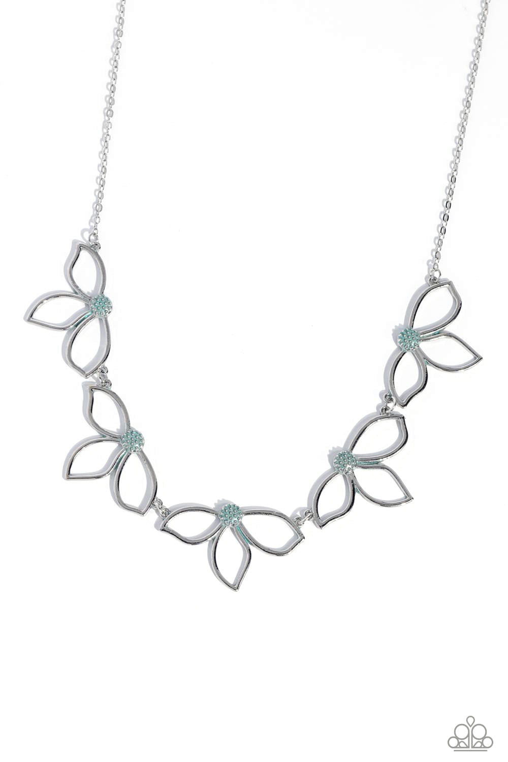 five-dollar-jewelry-petal-pageantry-blue-necklace-paparazzi-accessories