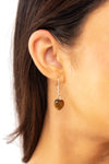 My HEARTBEAT Will Go On - Brown Necklace - Paparazzi Accessories