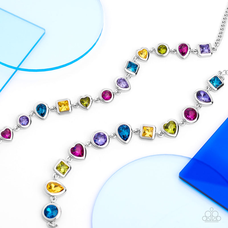 Actively Abstract - Multi Bracelet - Paparazzi Accessories