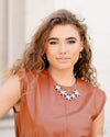 Rockstar Ready - White Necklace - Paparazzi Accessories