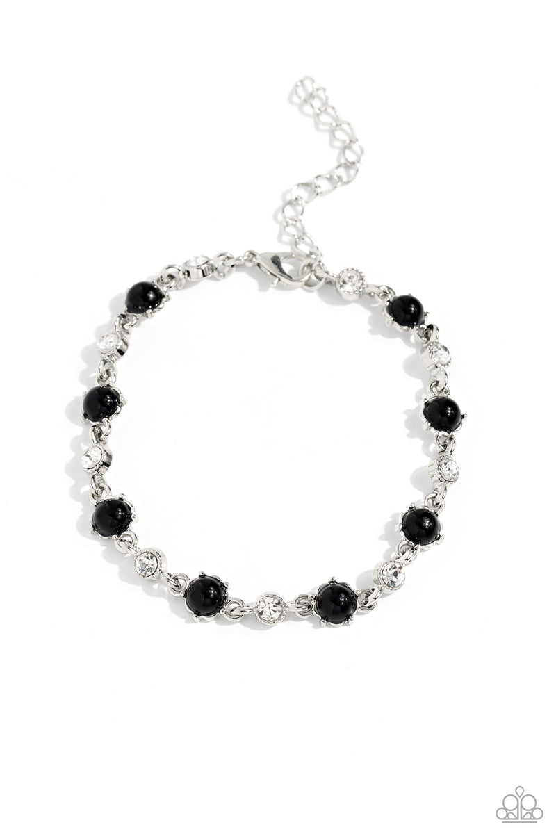 five-dollar-jewelry-particularly-pronged-black-bracelet-paparazzi-accessories