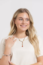 Dreamy Dowry - Brown Necklace - Paparazzi Accessories