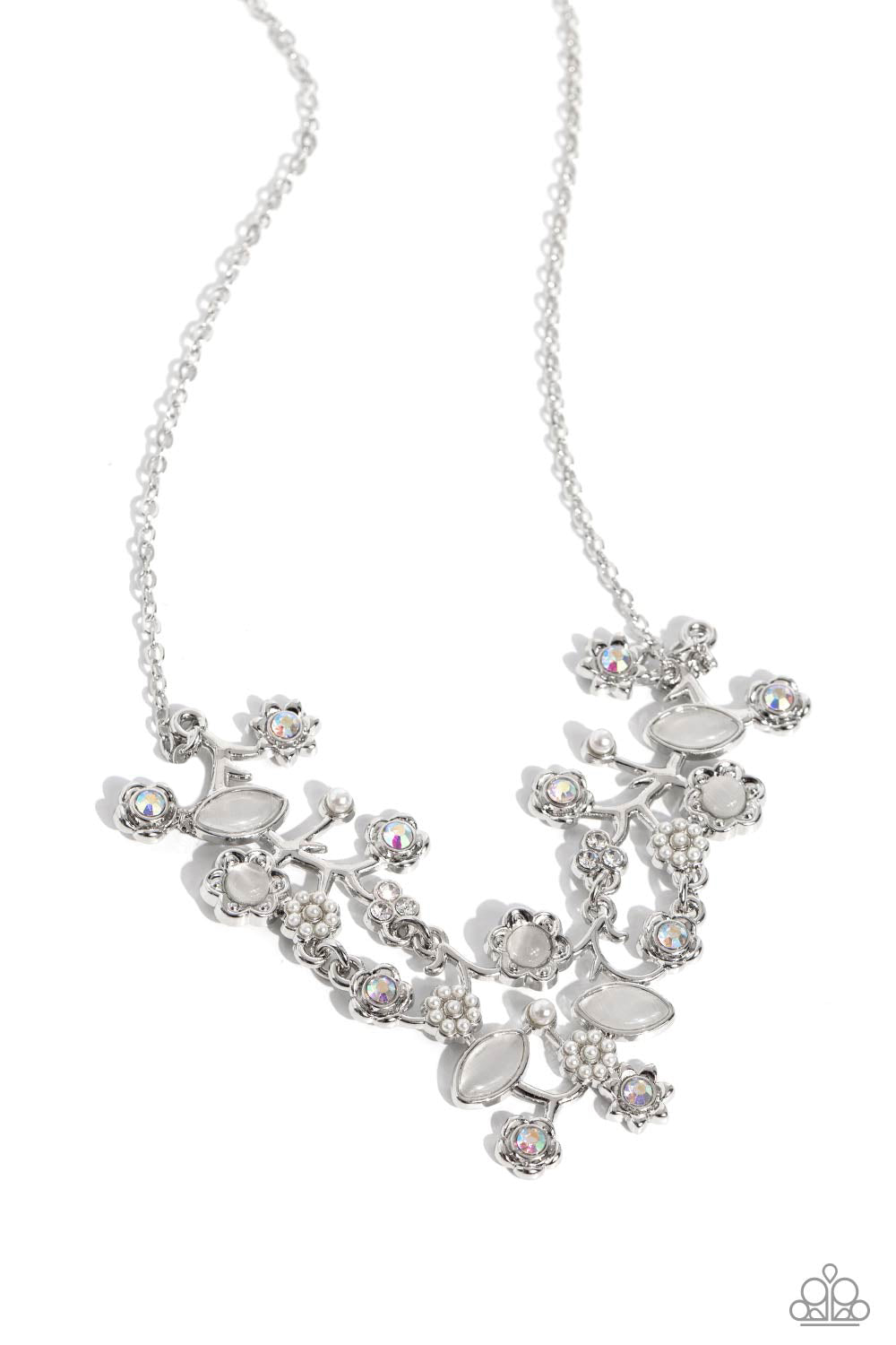five-dollar-jewelry-gardening-group-white-necklace-paparazzi-accessories