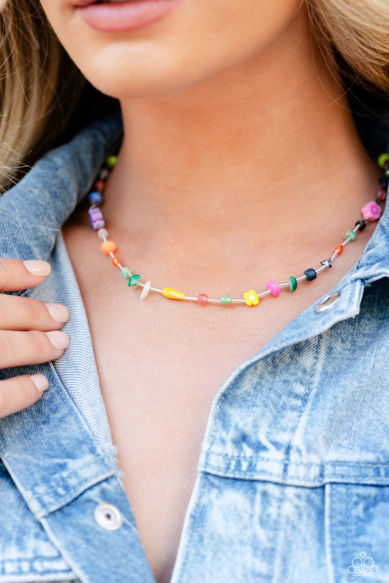 Ambitious Assortment - Multi Necklace - Paparazzi Accessories