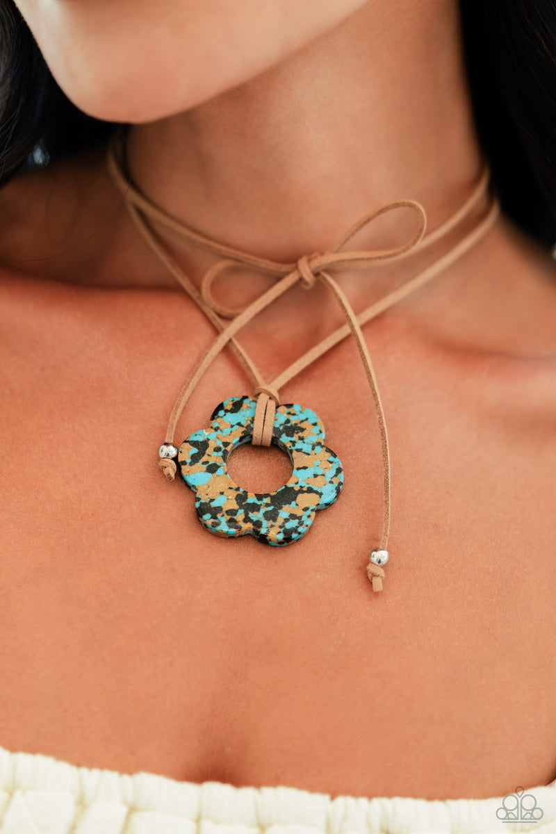 Tied Triumph - Brown Necklace - Paparazzi Accessories