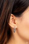 Candidate Curves - Silver Earrings - Paparazzi Accessories