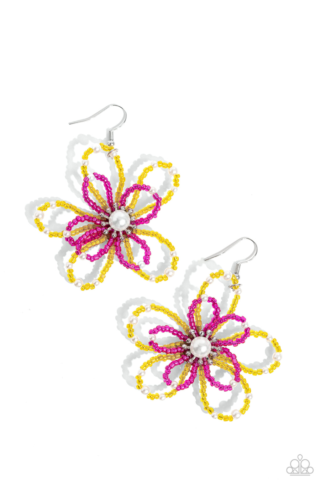 five-dollar-jewelry-pearl-crush-yellow-earrings-paparazzi-accessories