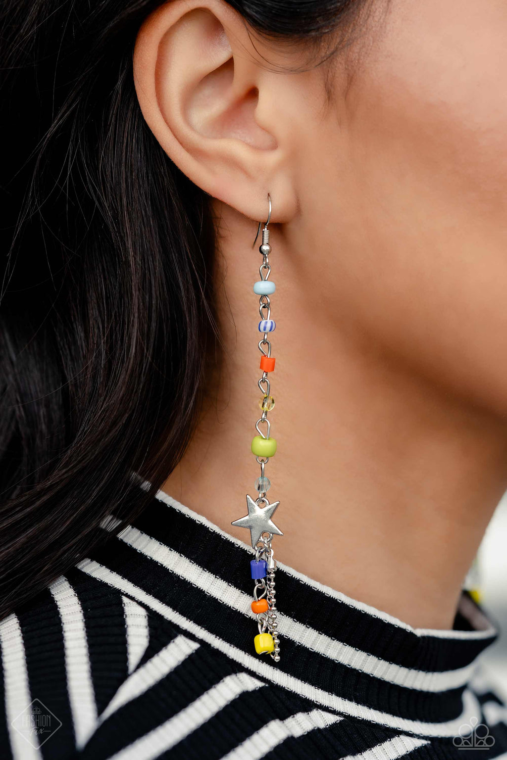 Candid Collision - Multi Earrings - Paparazzi Accessories