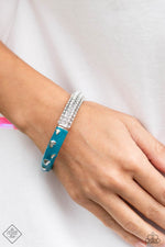 Color Caliber - Blue Bracelet - Paparazzi Accessories
