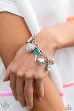 Charming Color - White Bracelet - Paparazzi Accessories