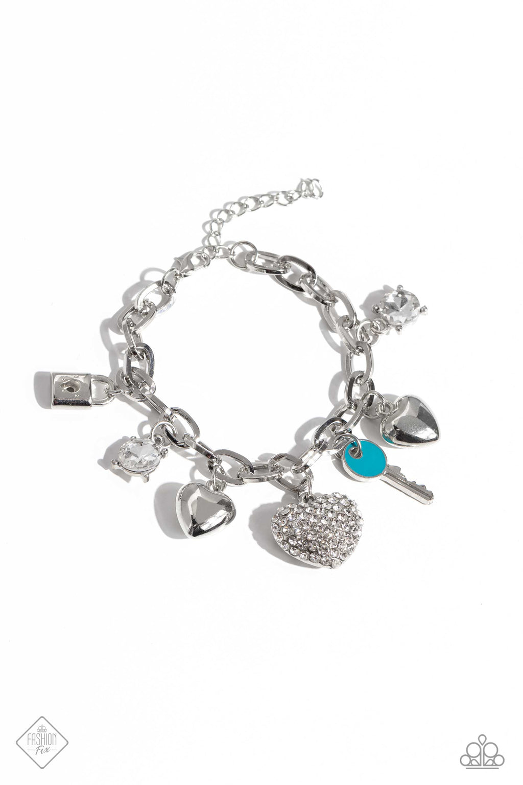 five-dollar-jewelry-charming-color-white-bracelet-paparazzi-accessories