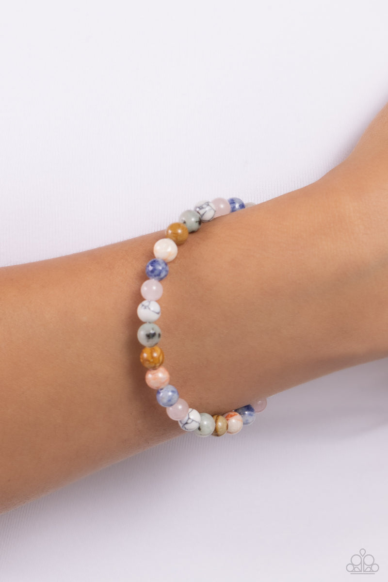 Sinuous Stones - Multi Bracelet - Paparazzi Accessories