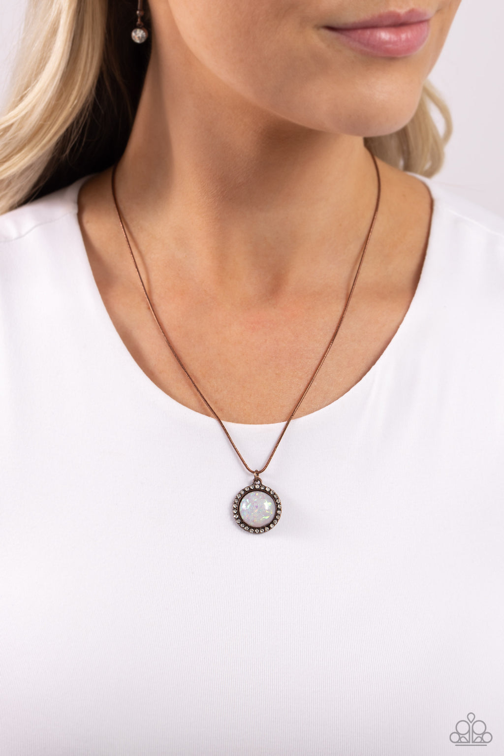 Pixie Potential - Copper Necklace - Paparazzi Accessories