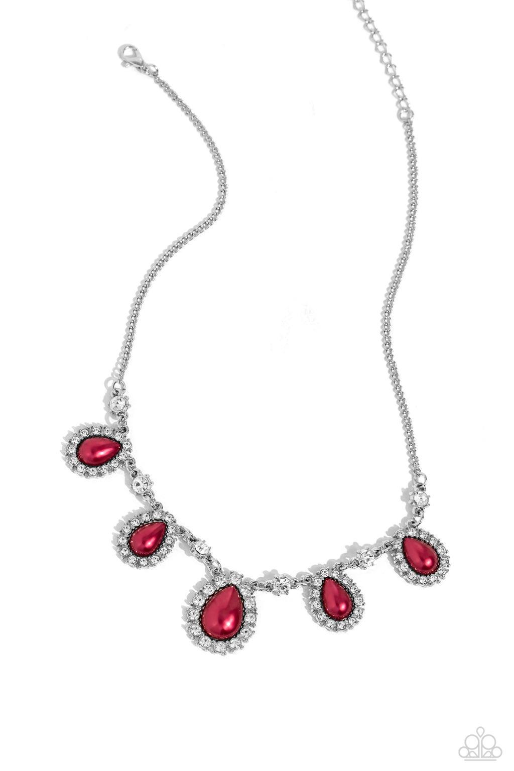 five-dollar-jewelry-teardrop-team-red-paparazzi-accessories