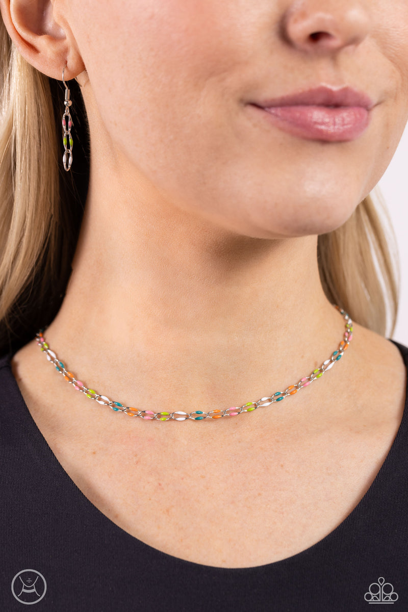 Admirable Accents - Multi Necklace - Paparazzi Accessories