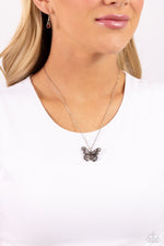 Textured Talent - Red Necklace - Paparazzi Accessories