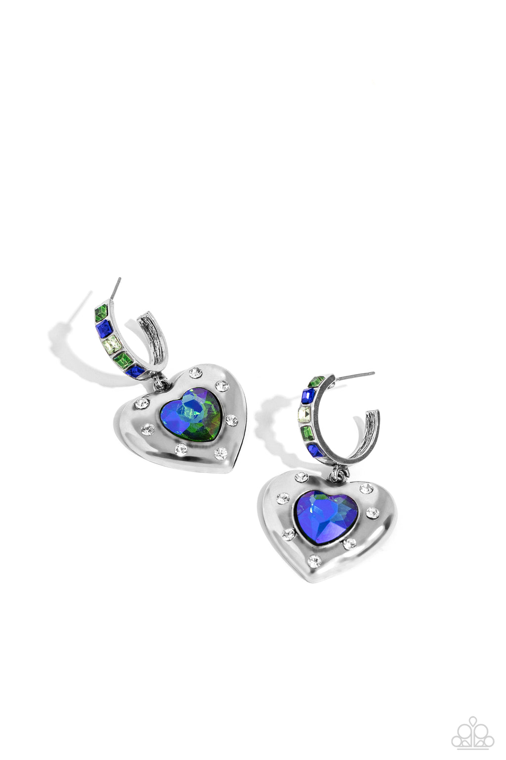 five-dollar-jewelry-we-are-young-green-earrings-paparazzi-accessories