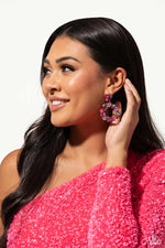 Wreathed in Wildflowers - Multi Post Earrings - Paparazzi Accessories