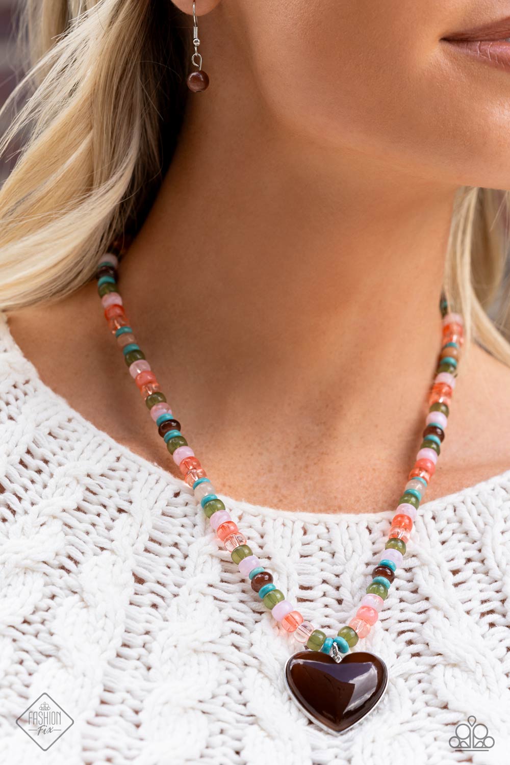 Desertscape Delight - Brown Necklace - Paparazzi Accessories