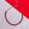 Ritzy Rhinestones - Red Necklace - Paparazzi Accessories