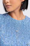 Adjustable Alliance - White Necklace - Paparazzi Accessories