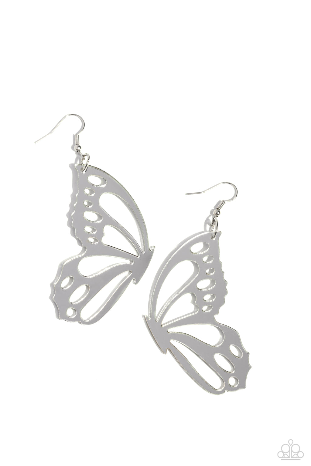 five-dollar-jewelry-wing-of-the-world-silver-earrings-paparazzi-accessories