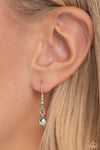 Flowering Fame - Silver Necklace - Paparazzi Accessories