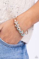 High-WIRE Hallmark - Gold Bracelet - Paparazzi Accessories