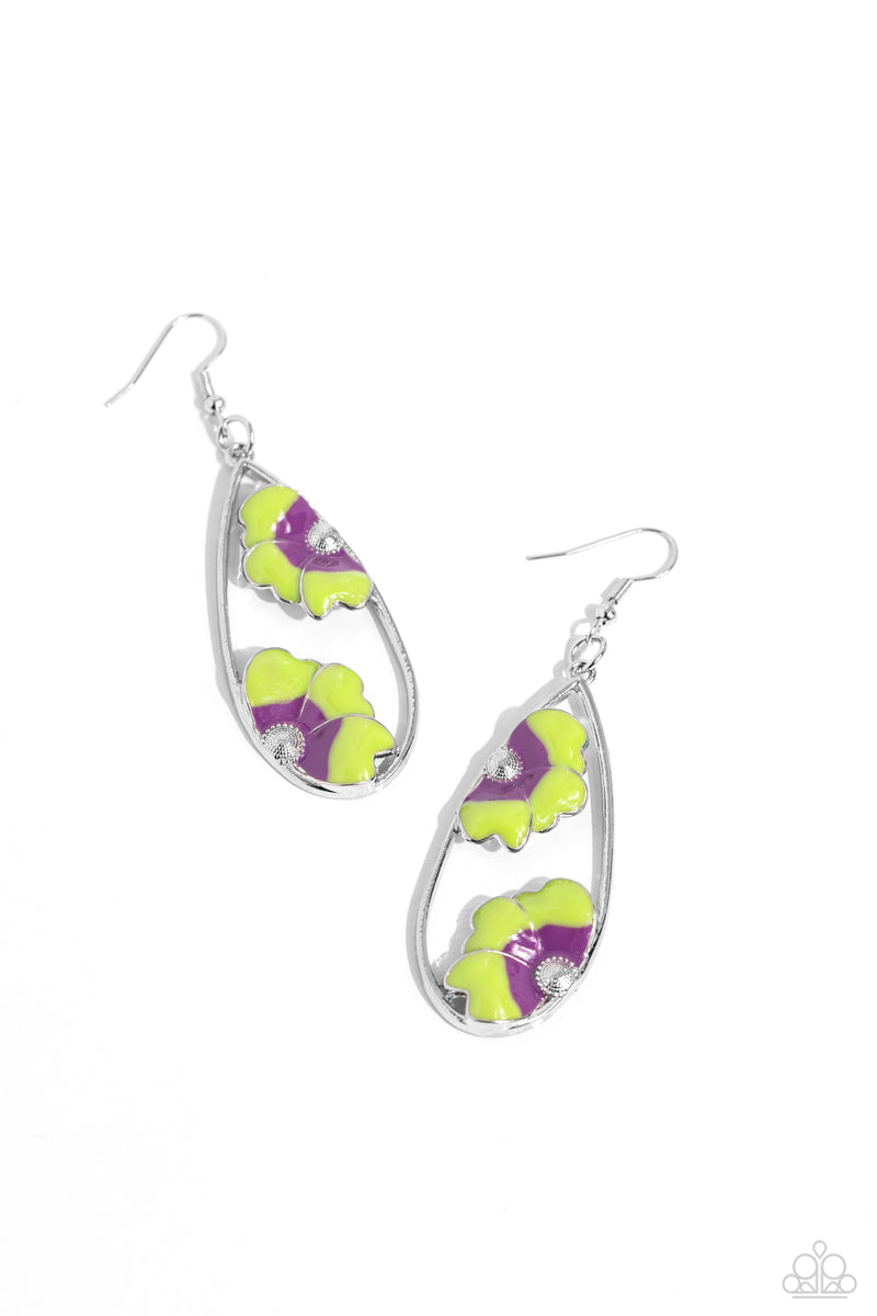 five-dollar-jewelry-airily-abloom-green-earrings-paparazzi-accessories