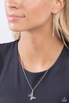 Midair Magic - Silver Necklace - Paparazzi Accessories