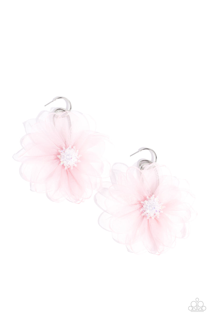 five-dollar-jewelry-cosmopolitan-chiffon-pink-earrings-paparazzi-accessories