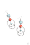 five-dollar-jewelry-interlocked-influence-blue-earrings-paparazzi-accessories