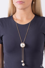 Corporate Couture - Gold Necklace - Paparazzi Accessories