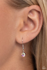 Talking to the Moon - Silver Necklace - Paparazzi Accessories