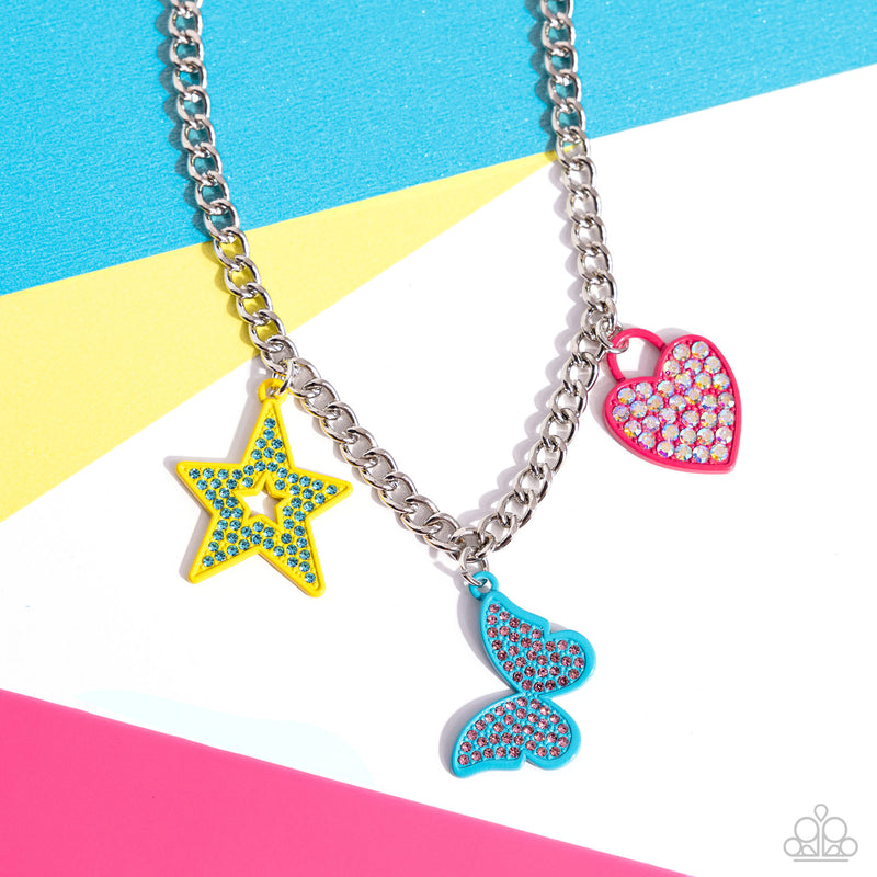 Sensational Shapes - Multi Necklace - Paparazzi Accessories