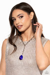 Benevolent Bling - Purple Necklace - Paparazzi Accessories