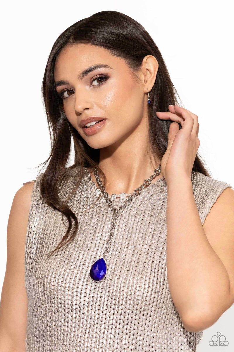 Benevolent Bling - Purple Necklace - Paparazzi Accessories
