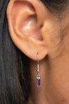 Easygoing Emeralds - Purple Necklace - Paparazzi Accessories