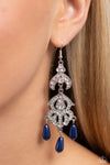 Cosmopolitan Combo - Blue Earrings - Paparazzi Accessories
