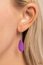 Dragonfly Decadence - Purple Necklace - Paparazzi Accessories