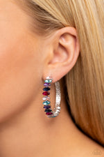 Rainbow Range - Multi Earrings - Paparazzi Accessories