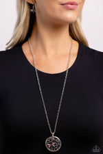 Dragonfly Daydream - Pink Necklace - Paparazzi Accessories