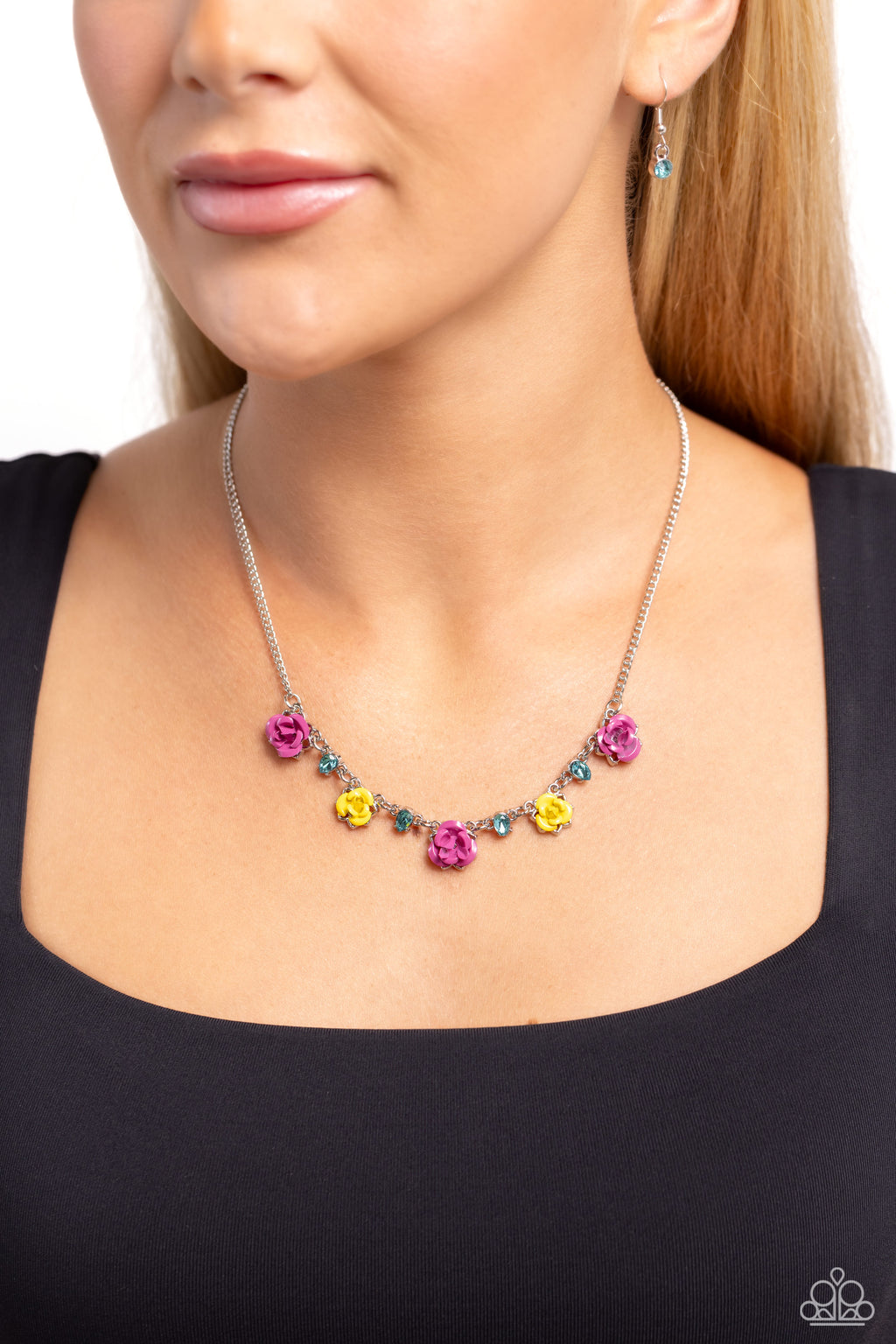 Strike a ROSE - Pink Necklace - Paparazzi Accessories