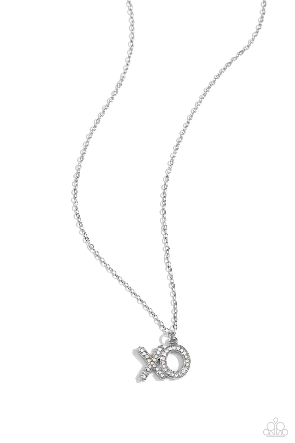 five-dollar-jewelry-xo-showcase-white-necklace-paparazzi-accessories